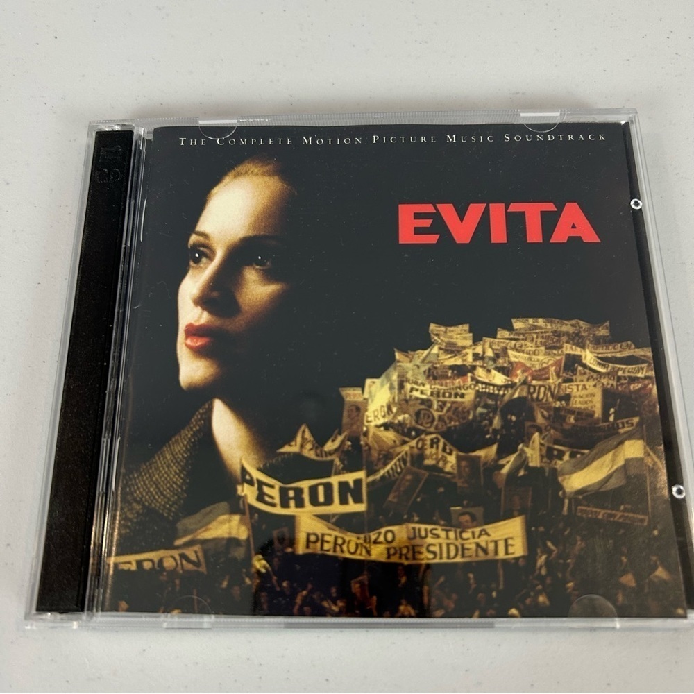 Black Evita Soundtrack CD Media